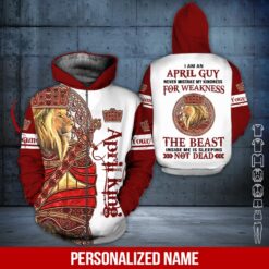 Custom April Guy 3D Hoodie - photo 6