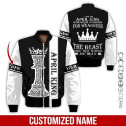 Custom April King 3D Hoodie - photo 9