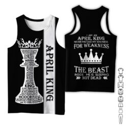 Custom April King 3D Hoodie - photo 8