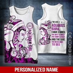 Custom Aquarius Girl 3D Hoodie - photo 8