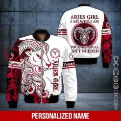 Custom Aries Girl 3D Hoodie - photo 9