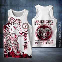 Custom Aries Girl 3D Hoodie - photo 8