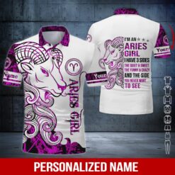 Custom Aries Girl Hoodie - photo 2