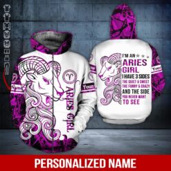 Custom Aries Girl Hoodie - photo 6