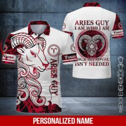 Custom Aries Guy 3D Hoodie - photo 2