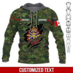 Custom Army 3D Hoodie - photo 5