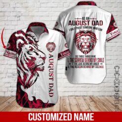 Custom August Dad 3D Hoodie - photo 3