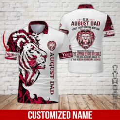 Custom August Dad 3D Hoodie - photo 2