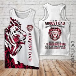 Custom August Dad 3D Hoodie - photo 8