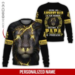 Custom August Dad Hoodie - photo 4