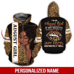 Custom August Girl 3D Hoodie - photo 6