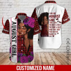 Custom August Girl 3D Hoodie - photo 3