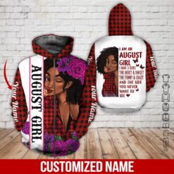 Custom August Girl 3D Hoodie - photo 6