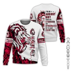 Custom August Guy 3D Hoodie - photo 4