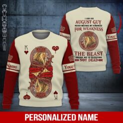 Custom August Guy 3D Hoodie - photo 4