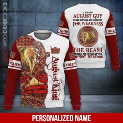 Custom August Guy 3D Hoodie - photo 4