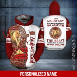 Custom August Guy 3D Hoodie - photo 6