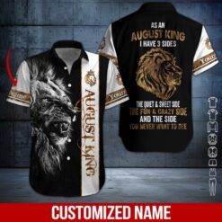 Custom August King 3D Hoodie - photo 3