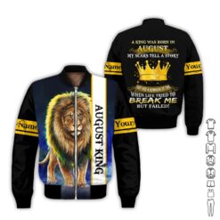 Custom August King 3D Hoodie - photo 9