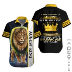 Custom August King 3D Hoodie - photo 3