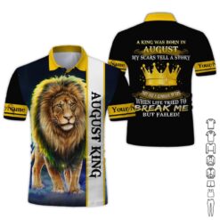 Custom August King 3D Hoodie - photo 2