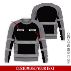 Custom Black 3D Hoodie - photo 4