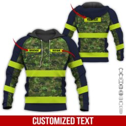 Custom Camo 3D Hoodie - photo 5