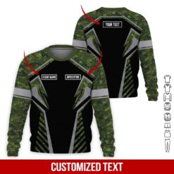 Custom Camo 3D Hoodie - photo 4