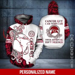 Custom Cancer Guy 3D Hoodie - photo 5