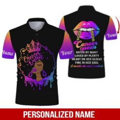 Custom Cancer Queen 3D Hoodie - photo 2