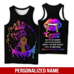 Custom Cancer Queen 3D Hoodie - photo 8