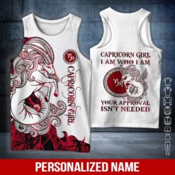 Custom Capricorn Girl 3D Hoodie - photo 8