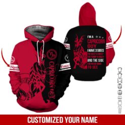 Custom Capricorn Guy 3D Hoodie - photo 5