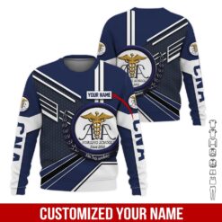 Custom CNA 3D Hoodie - photo 4