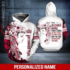 Custom December Girl Hoodie - photo 5