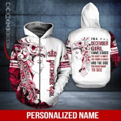 Custom December Girl Hoodie - photo 6
