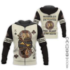 Custom December Guy 3D Hoodie - photo 6