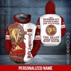 Custom December Guy 3D Hoodie - photo 6