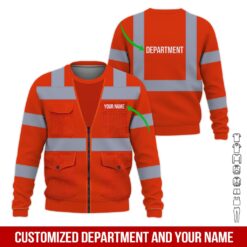 Custom Electrician Safety Vests 3D Hoodie - photo 4