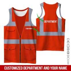Custom Electrician Safety Vests 3D Hoodie - photo 8