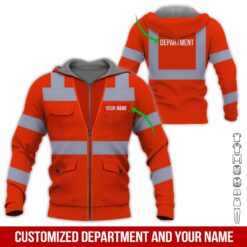 Custom Electrician Safety Vests 3D Hoodie - photo 6