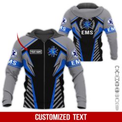 Custom EMS 3D Hoodie - photo 6
