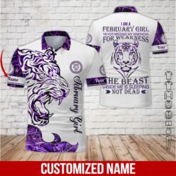 Custom February Girl 3D Hoodie - photo 2
