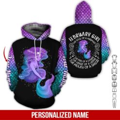 Custom February Girl Hoodie - photo 5