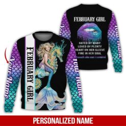 Custom February Girl Hoodie - photo 4