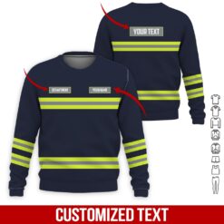 Custom Firefighter 3D Hoodie - photo 4
