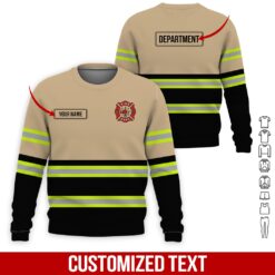Custom Firefighter 3D Hoodie - photo 4