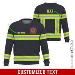 Custom Firefighter 3D Hoodie - photo 4