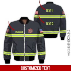 Custom Firefighter 3D Hoodie - photo 9