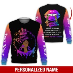 Custom Gemini Girl 3D Hoodie - photo 4